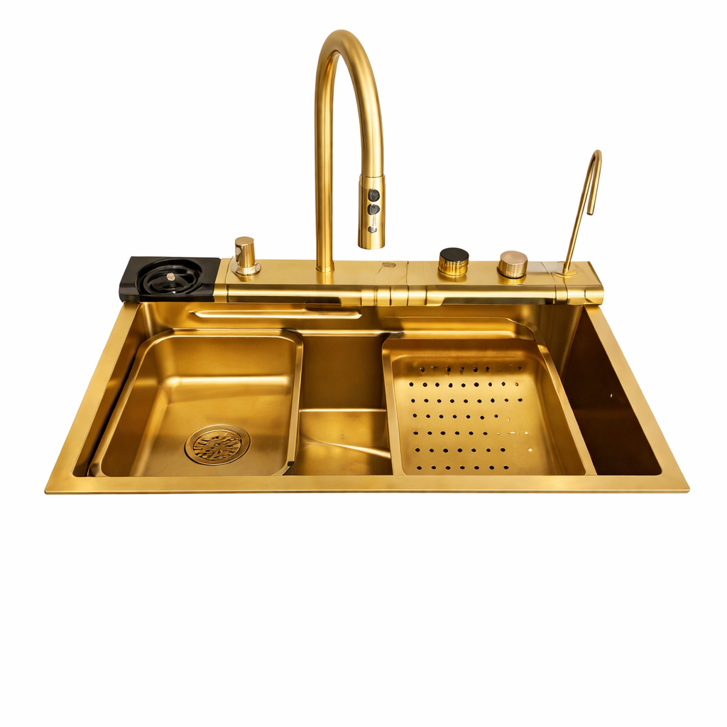 EVS 04- Gold Sink with Faucet