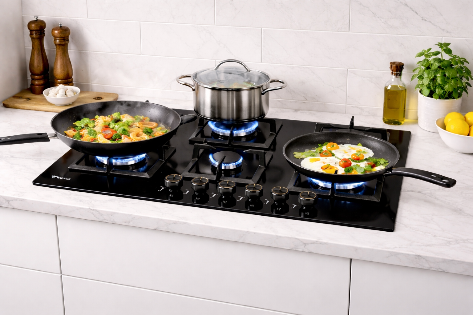 6 Gas Hob - Image 2