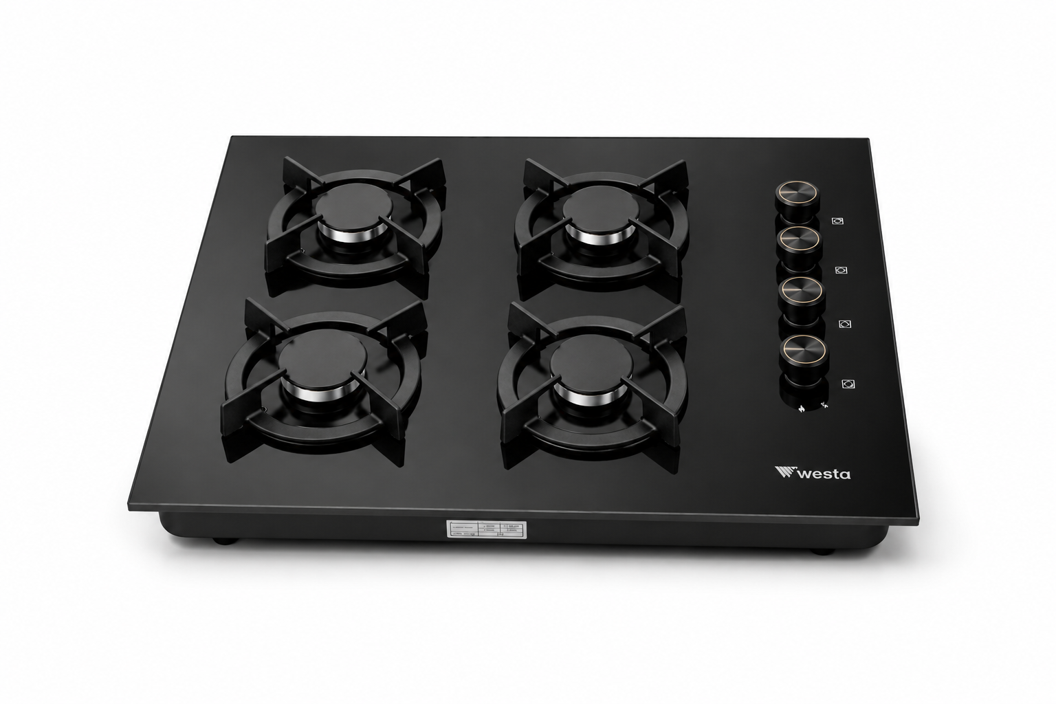 4 Burner Gas Hob Square Design 2