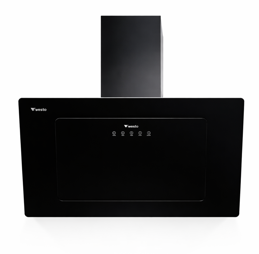 90cm Hinged Glass Range Hood