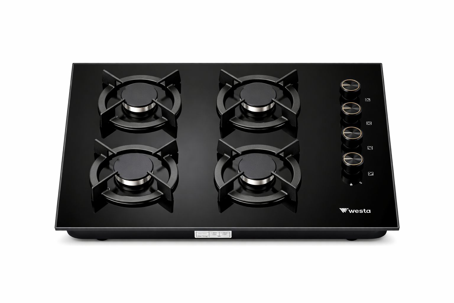 4 Burner Gas Hob round design