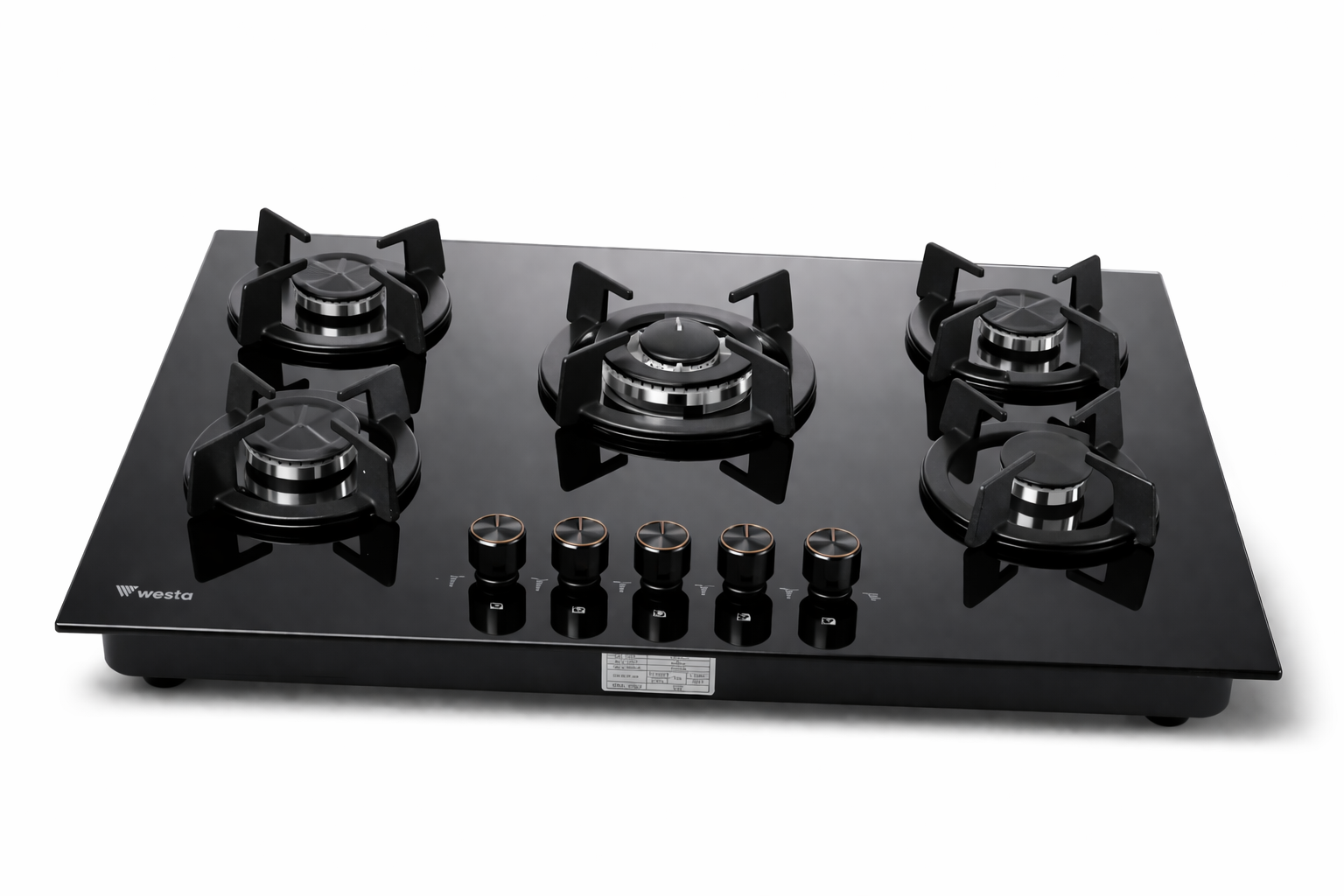 5 Burner Gas Hob round design