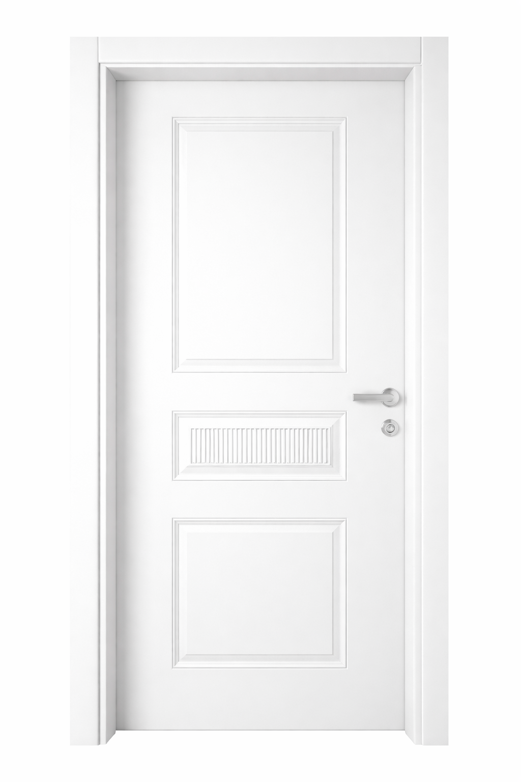 WH–ID20 — Classic White Panel Door