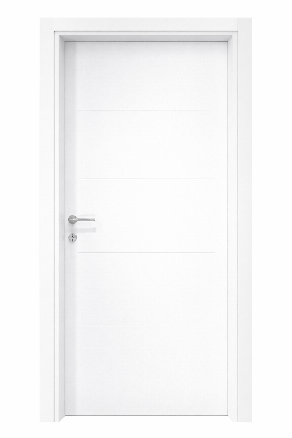 WH–ID22 — Pure White Linear Door