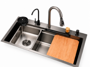 Nano Bronze Workstation Kitchen Sink Westa Home Accra