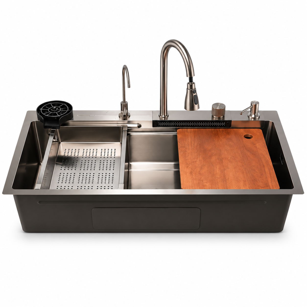 Grey Multifunctional Workstation Sink - Westa Home Grey Multifunctional Workstation Sink