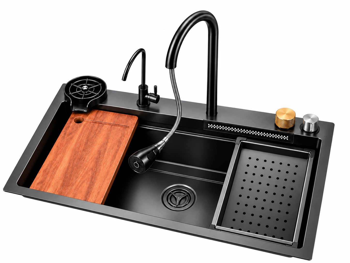 Grey Multifunctional Workstation Sink - Westa Home grey-multifunctional-workstation-sink