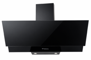 Black Glass Range Hood